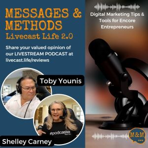 Messages and Methods features encore entrepreneurs Toby Younis and Shelley Carney